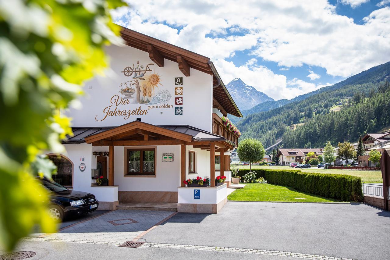 Garni Vierjahreszeiten Sölden Exterior foto